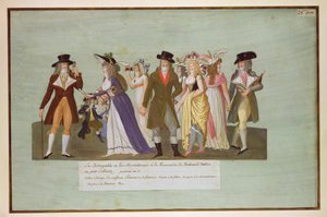 Fol.5大通りのイタリア人の侵略者とメルヴェイユ 作： Lesueur Brothers